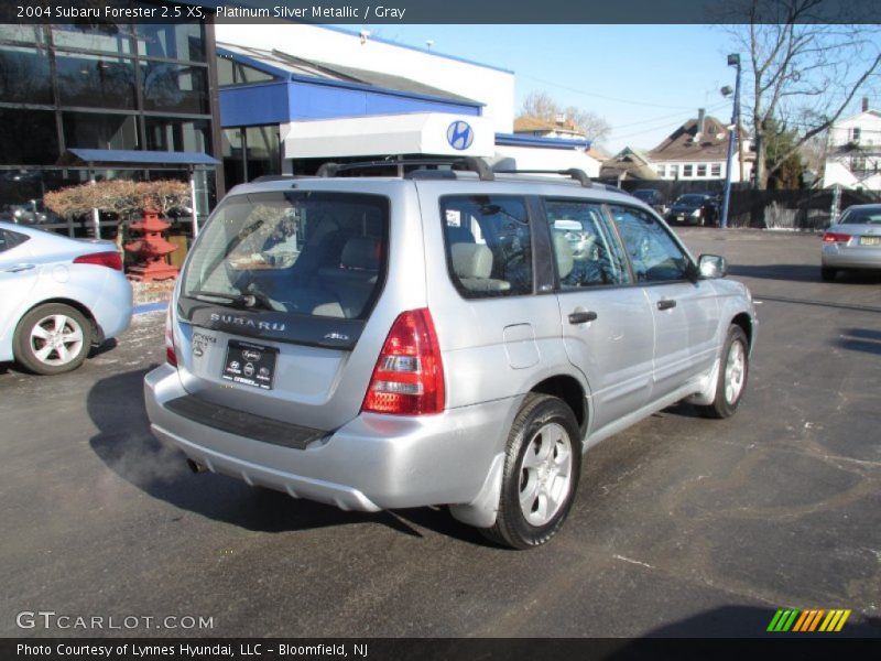 Platinum Silver Metallic / Gray 2004 Subaru Forester 2.5 XS