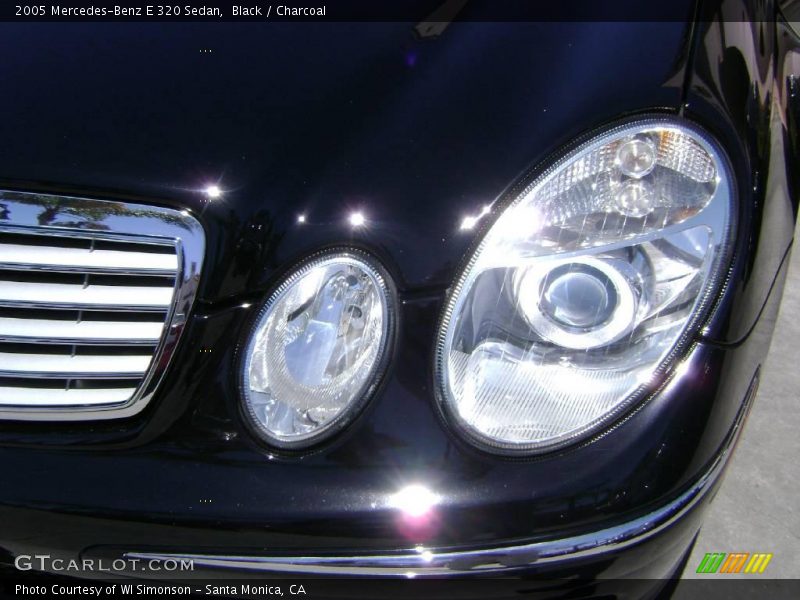 Black / Charcoal 2005 Mercedes-Benz E 320 Sedan