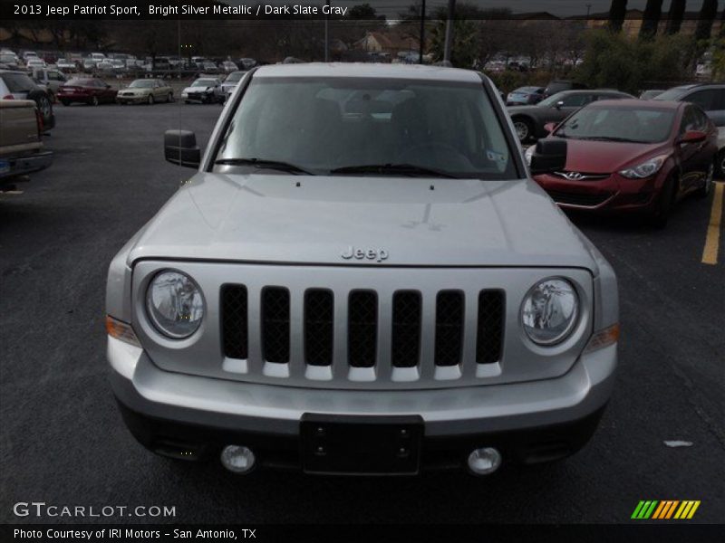 Bright Silver Metallic / Dark Slate Gray 2013 Jeep Patriot Sport
