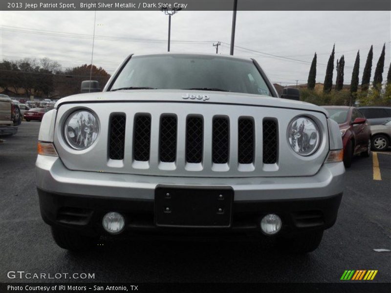 Bright Silver Metallic / Dark Slate Gray 2013 Jeep Patriot Sport