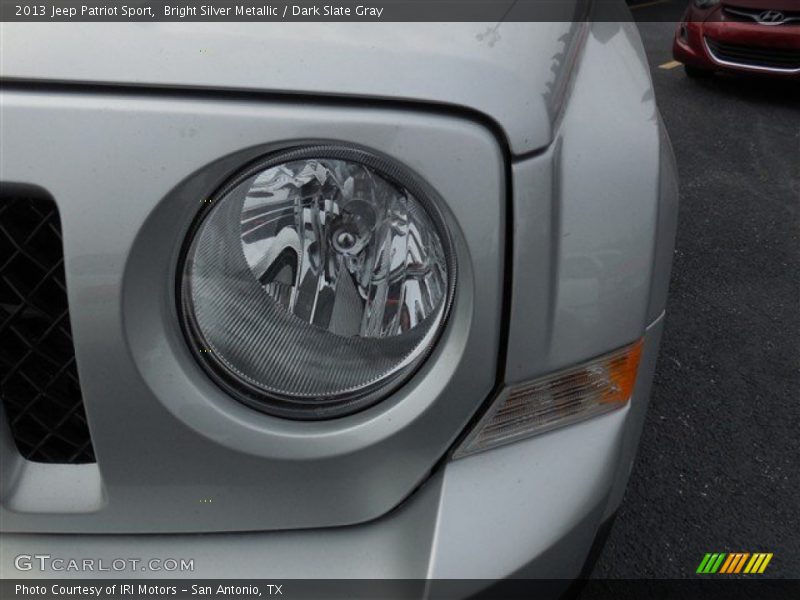 Bright Silver Metallic / Dark Slate Gray 2013 Jeep Patriot Sport