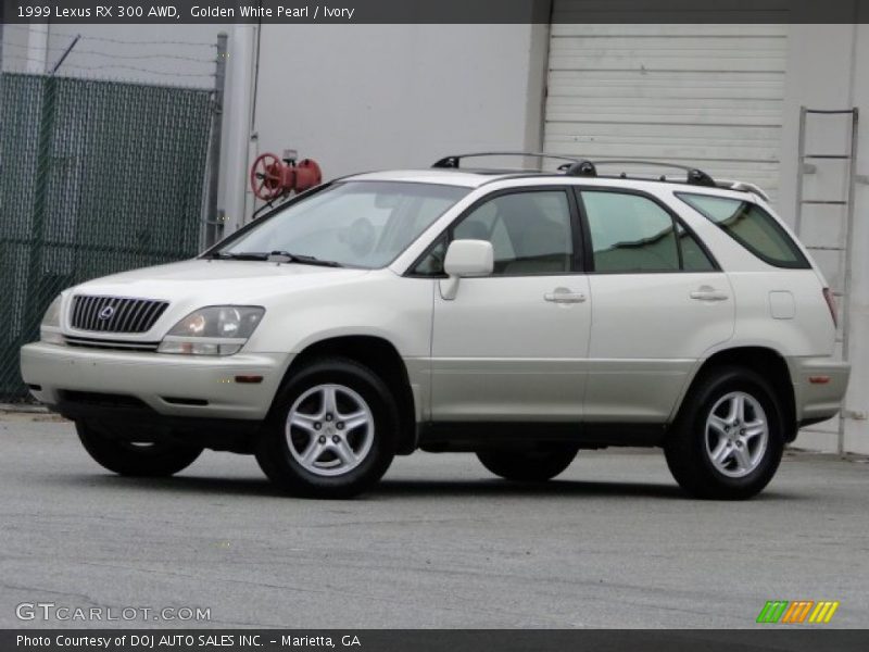 Golden White Pearl / Ivory 1999 Lexus RX 300 AWD