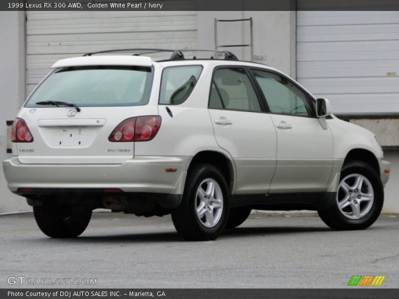 Golden White Pearl / Ivory 1999 Lexus RX 300 AWD