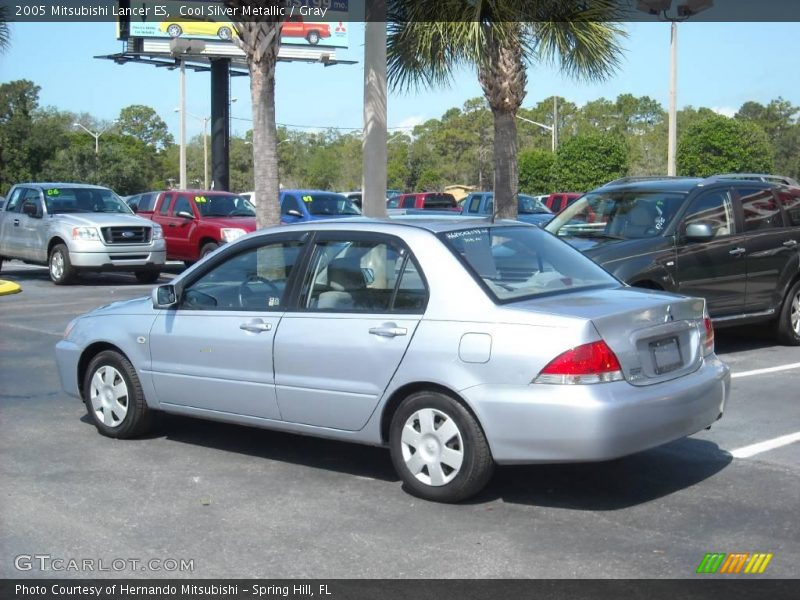 Cool Silver Metallic / Gray 2005 Mitsubishi Lancer ES
