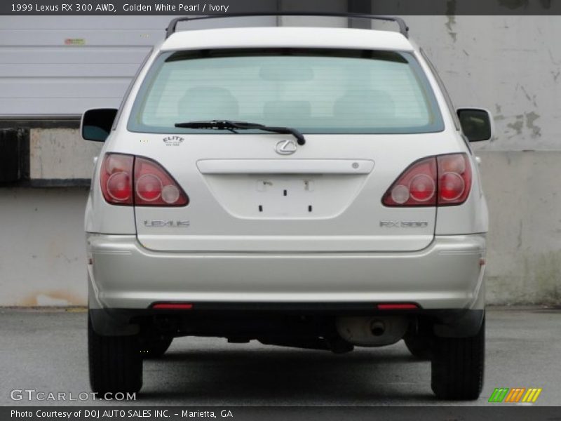 Golden White Pearl / Ivory 1999 Lexus RX 300 AWD
