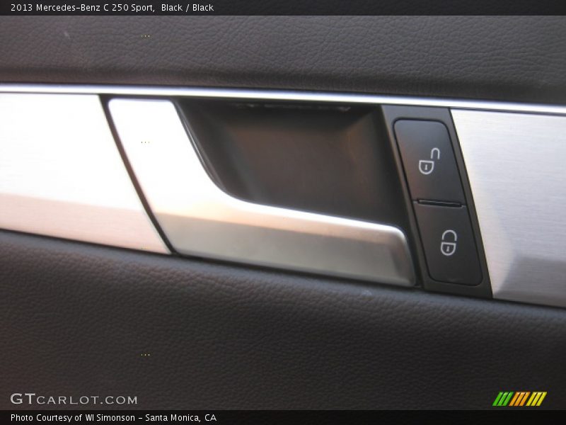 Black / Black 2013 Mercedes-Benz C 250 Sport