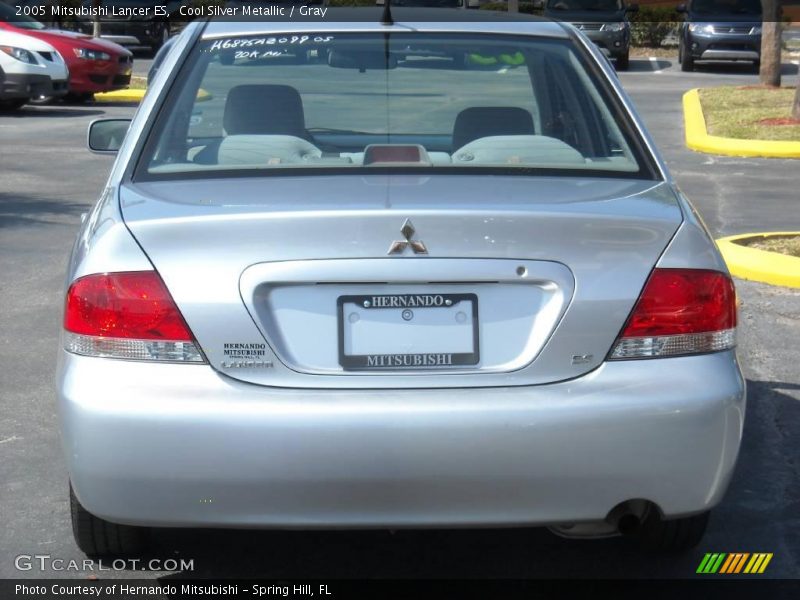 Cool Silver Metallic / Gray 2005 Mitsubishi Lancer ES