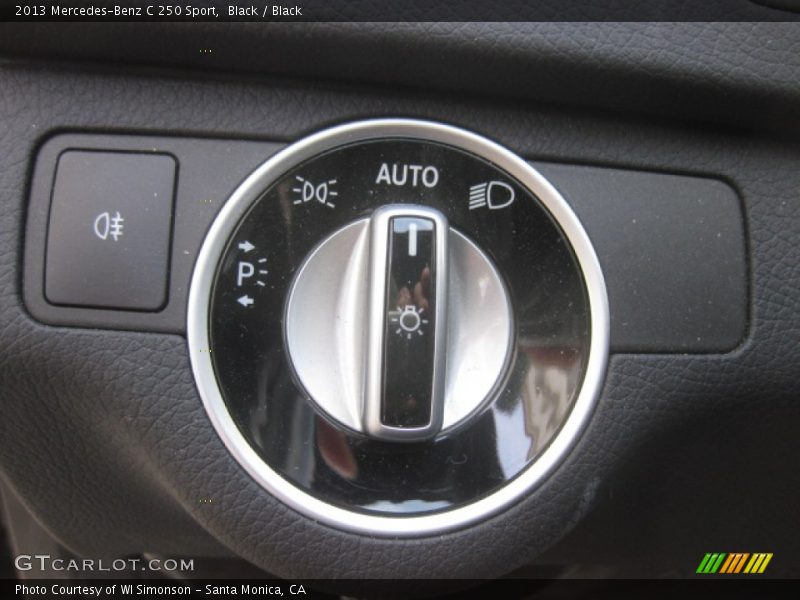 Black / Black 2013 Mercedes-Benz C 250 Sport