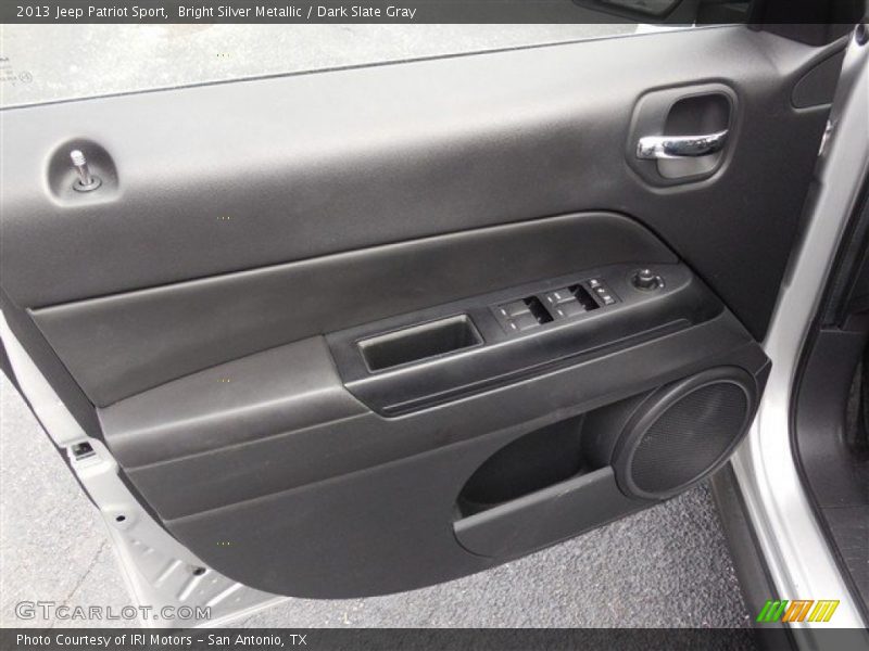 Bright Silver Metallic / Dark Slate Gray 2013 Jeep Patriot Sport