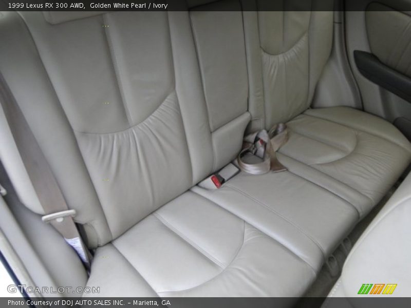 Golden White Pearl / Ivory 1999 Lexus RX 300 AWD
