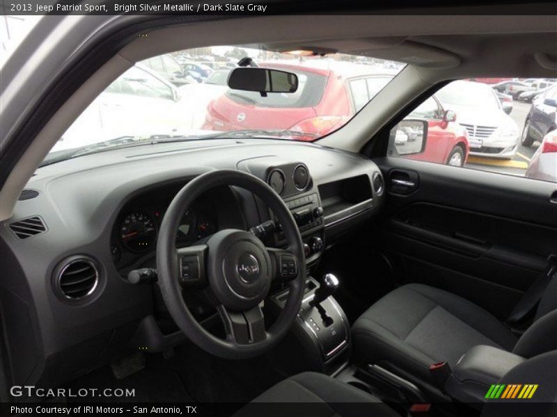 Bright Silver Metallic / Dark Slate Gray 2013 Jeep Patriot Sport