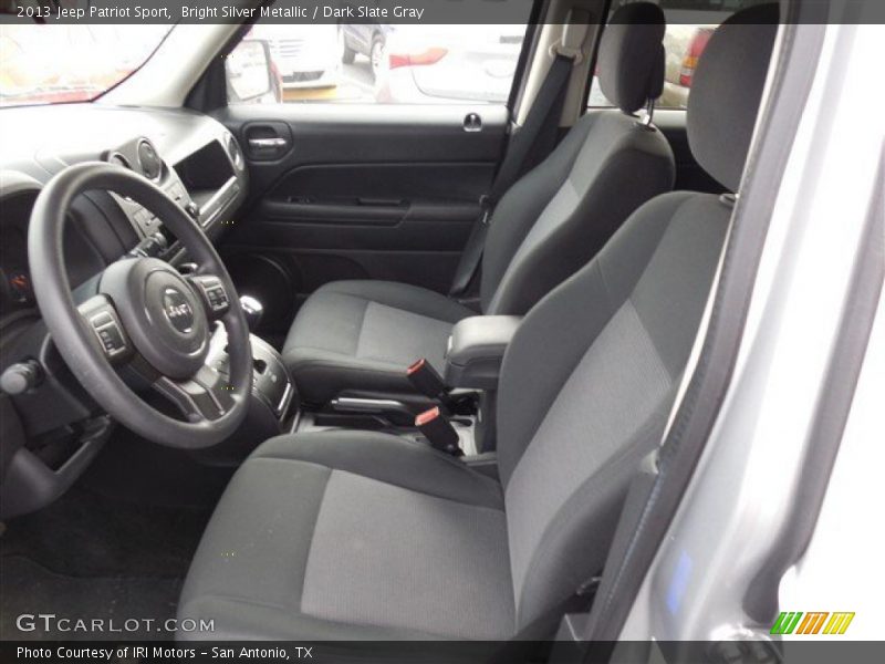 Bright Silver Metallic / Dark Slate Gray 2013 Jeep Patriot Sport