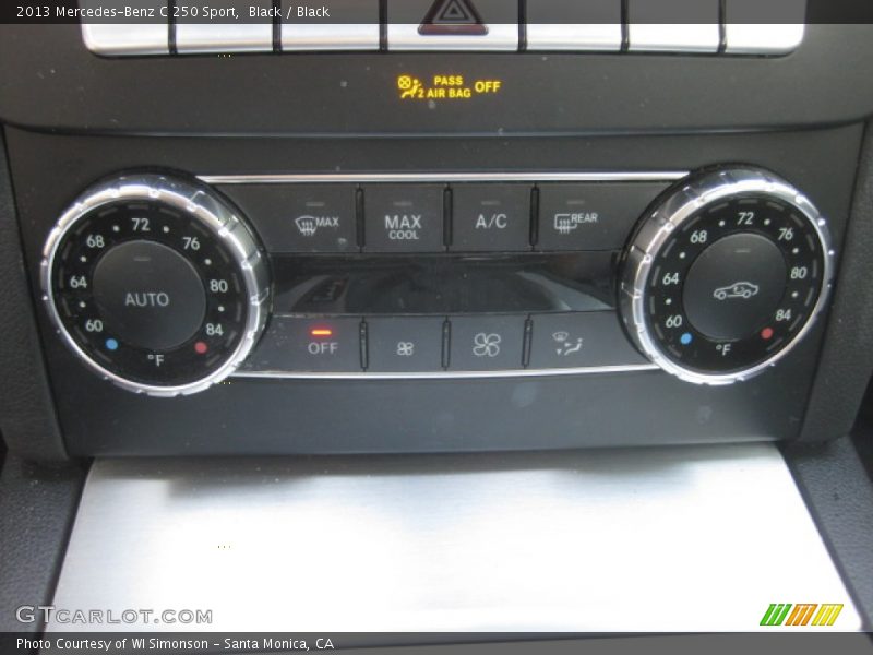 Black / Black 2013 Mercedes-Benz C 250 Sport