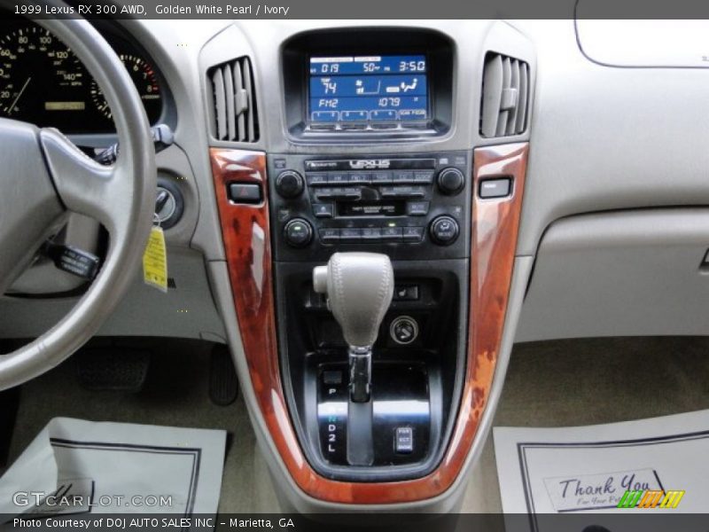 Golden White Pearl / Ivory 1999 Lexus RX 300 AWD