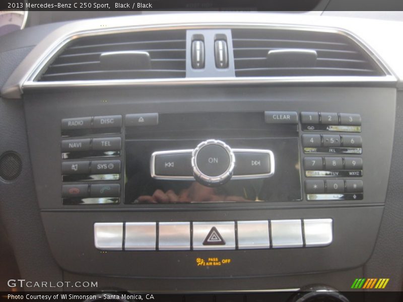 Black / Black 2013 Mercedes-Benz C 250 Sport