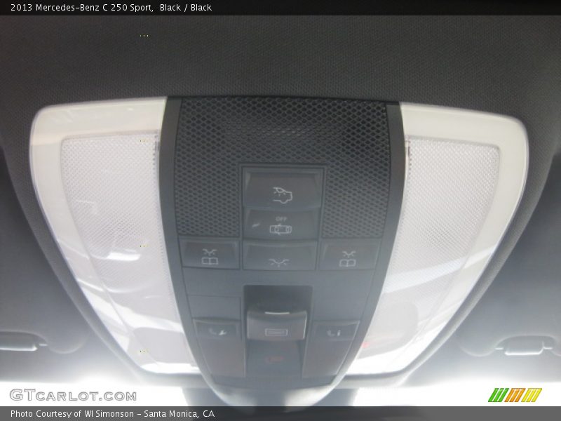 Black / Black 2013 Mercedes-Benz C 250 Sport