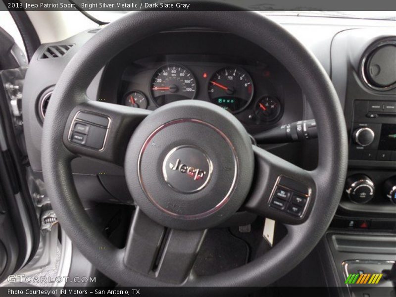 Bright Silver Metallic / Dark Slate Gray 2013 Jeep Patriot Sport