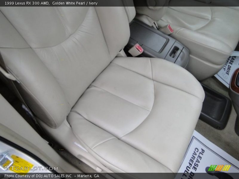 Golden White Pearl / Ivory 1999 Lexus RX 300 AWD