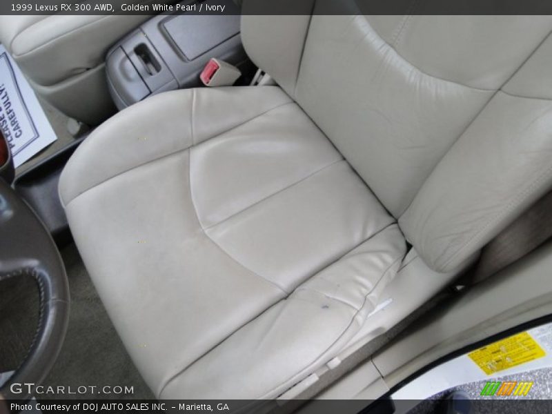 Golden White Pearl / Ivory 1999 Lexus RX 300 AWD