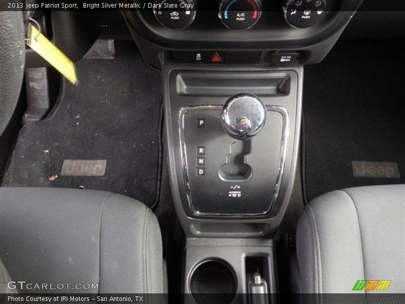 Bright Silver Metallic / Dark Slate Gray 2013 Jeep Patriot Sport