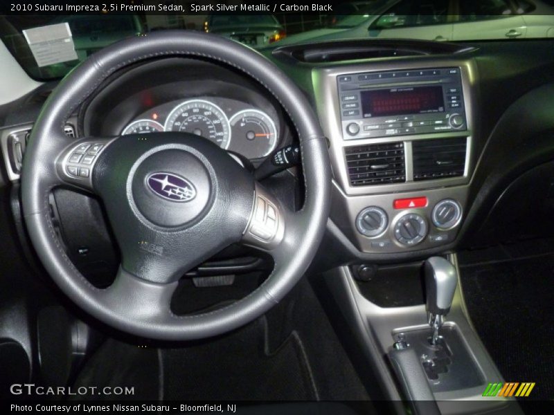 Spark Silver Metallic / Carbon Black 2010 Subaru Impreza 2.5i Premium Sedan