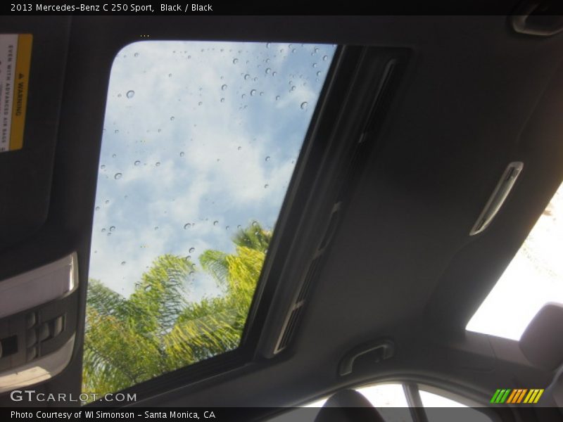 Black / Black 2013 Mercedes-Benz C 250 Sport