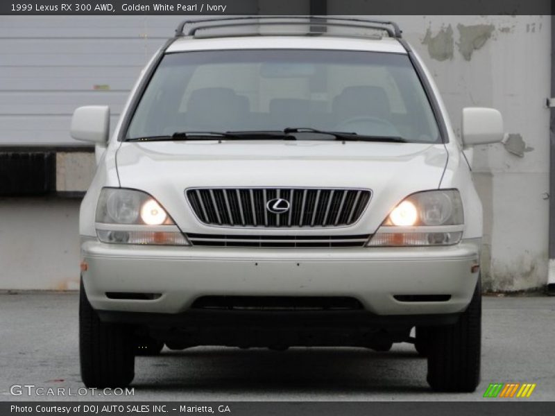 Golden White Pearl / Ivory 1999 Lexus RX 300 AWD