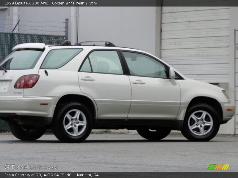 Golden White Pearl / Ivory 1999 Lexus RX 300 AWD