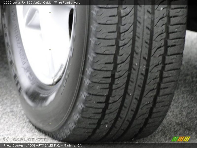 Golden White Pearl / Ivory 1999 Lexus RX 300 AWD