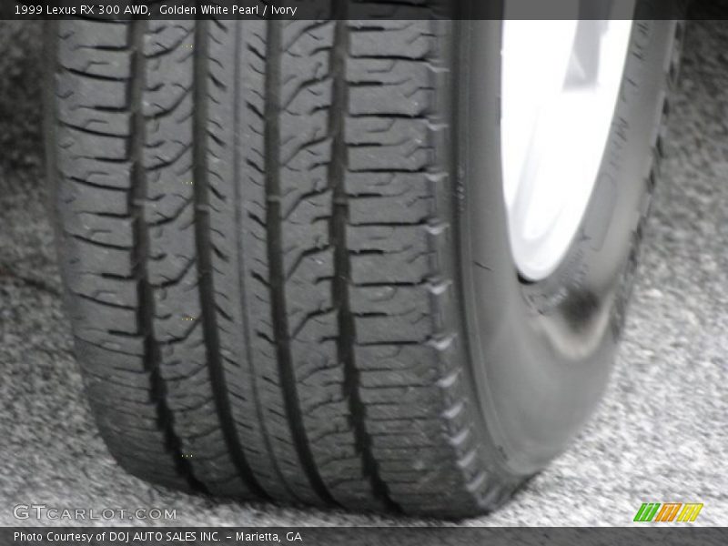 Golden White Pearl / Ivory 1999 Lexus RX 300 AWD