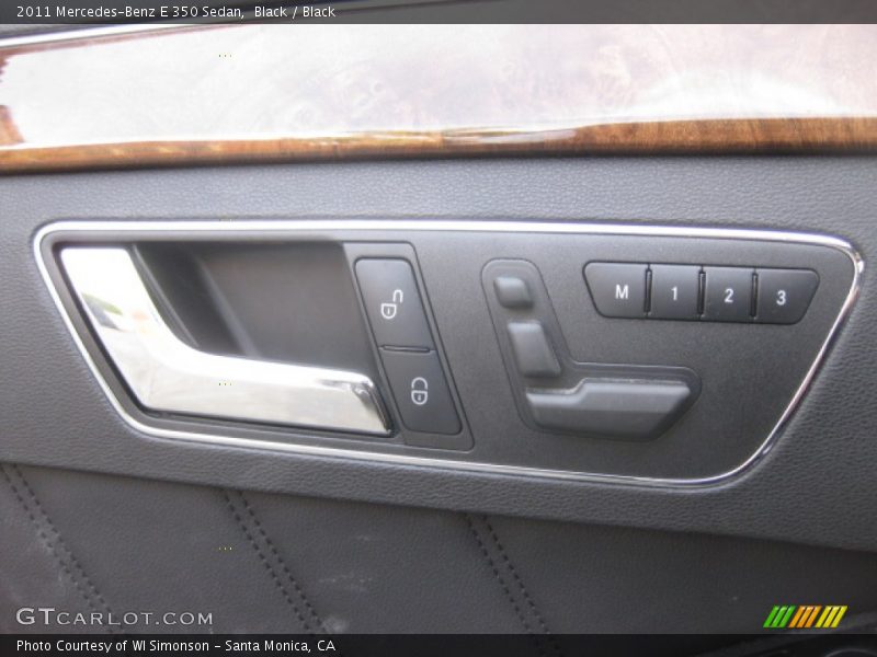 Black / Black 2011 Mercedes-Benz E 350 Sedan