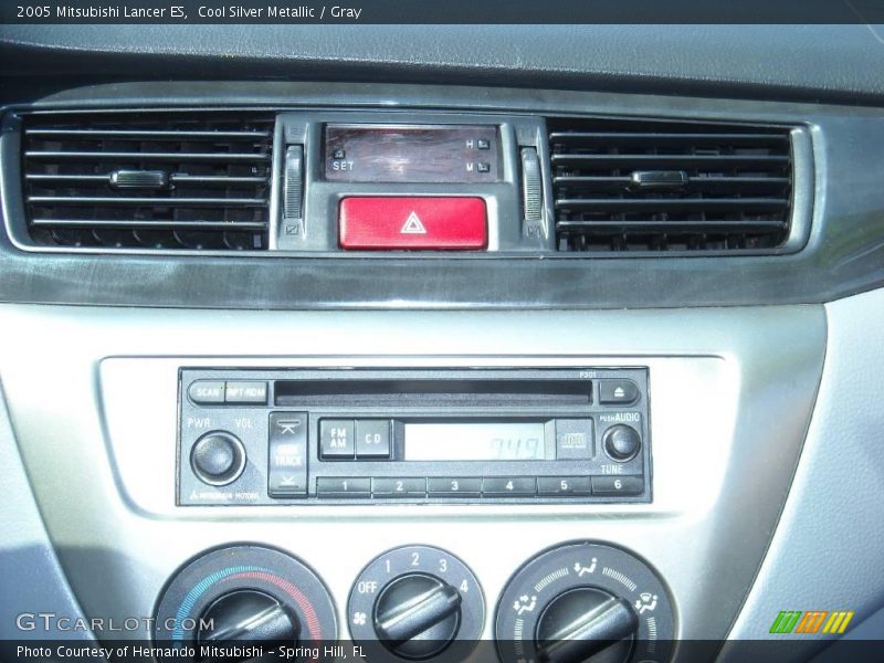 Cool Silver Metallic / Gray 2005 Mitsubishi Lancer ES