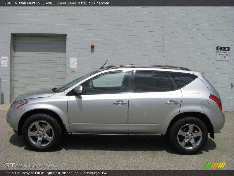 Sheer Silver Metallic / Charcoal 2005 Nissan Murano SL AWD