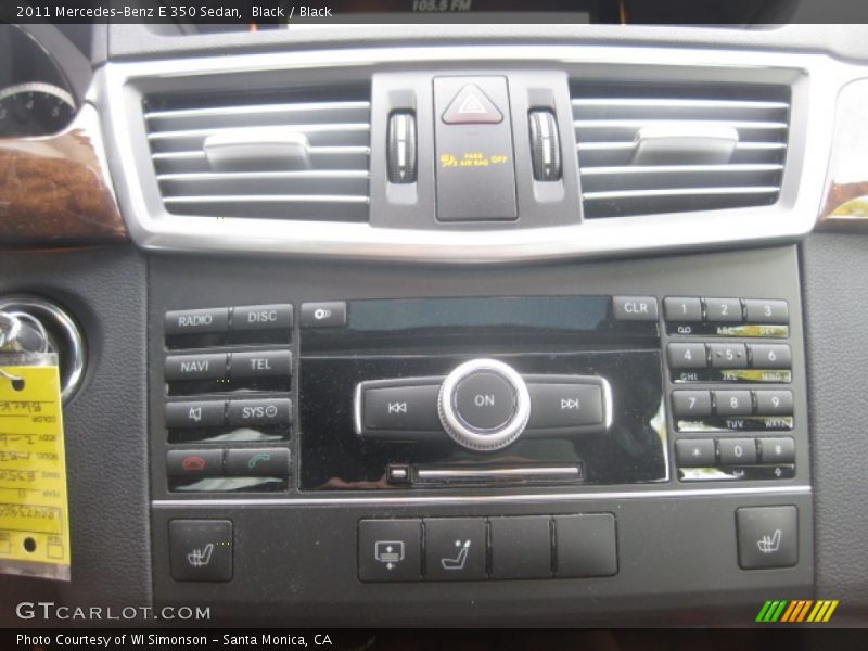 Black / Black 2011 Mercedes-Benz E 350 Sedan