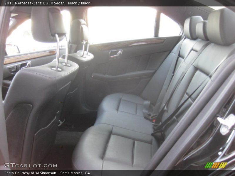 Black / Black 2011 Mercedes-Benz E 350 Sedan