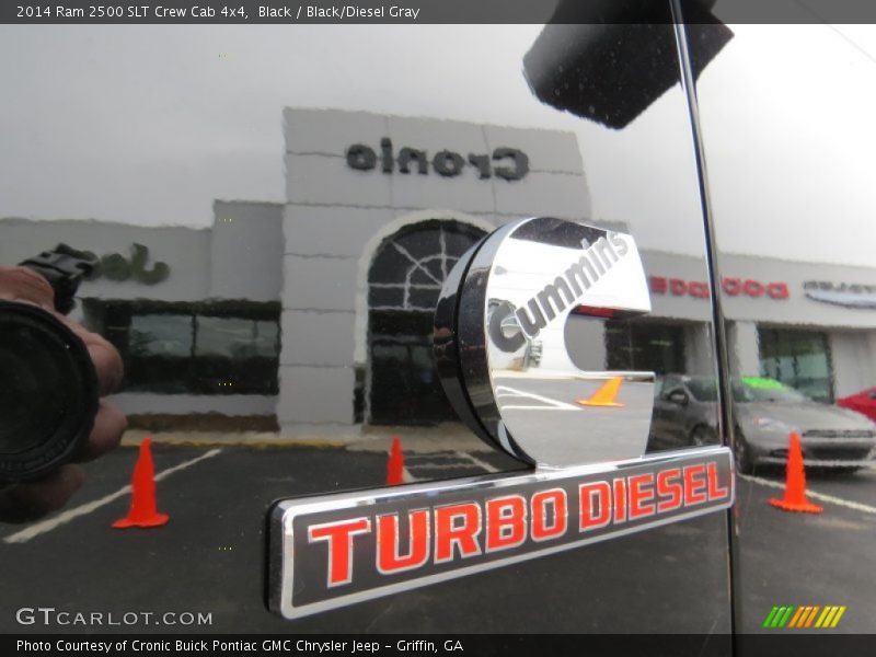 Black / Black/Diesel Gray 2014 Ram 2500 SLT Crew Cab 4x4