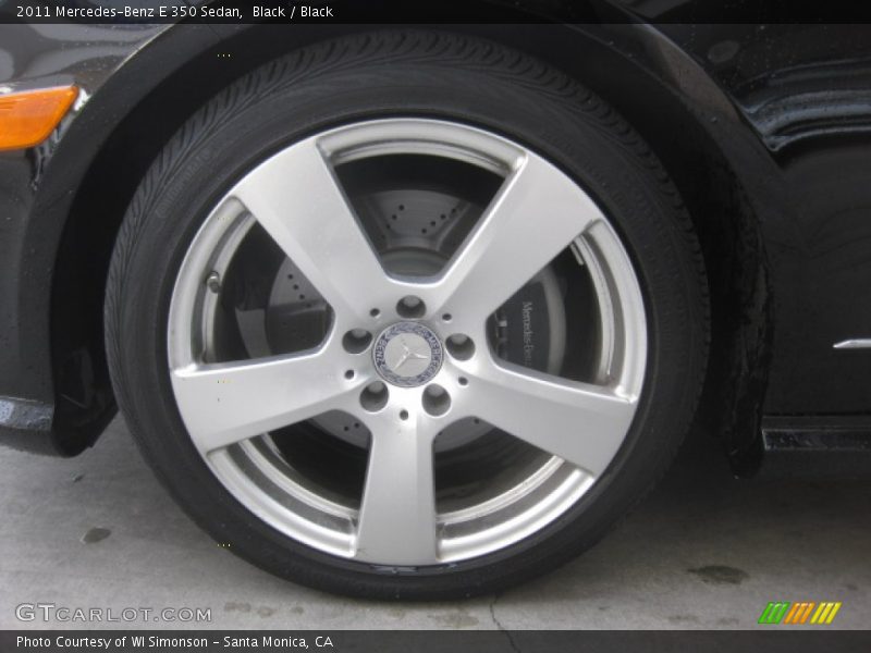 Black / Black 2011 Mercedes-Benz E 350 Sedan