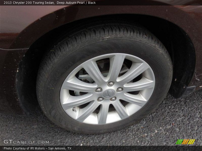 Deep Auburn Pearl / Black 2013 Chrysler 200 Touring Sedan
