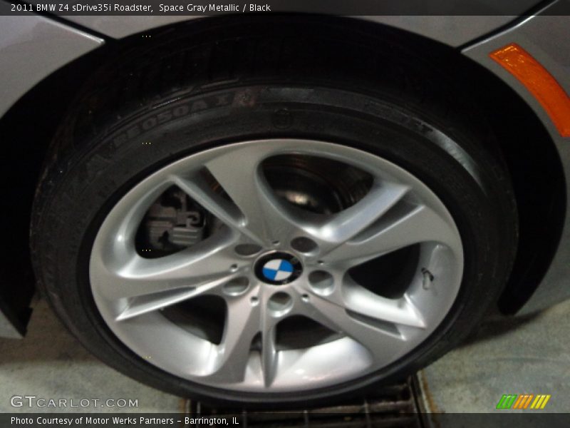 Space Gray Metallic / Black 2011 BMW Z4 sDrive35i Roadster