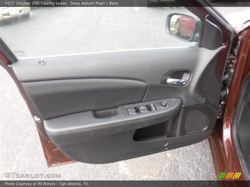 Deep Auburn Pearl / Black 2013 Chrysler 200 Touring Sedan