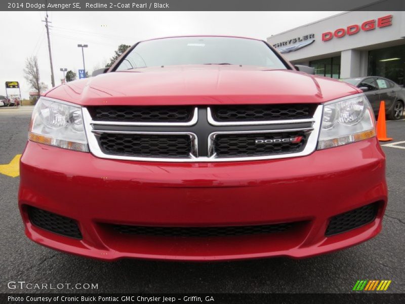 Redline 2-Coat Pearl / Black 2014 Dodge Avenger SE