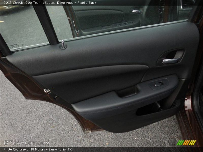 Deep Auburn Pearl / Black 2013 Chrysler 200 Touring Sedan