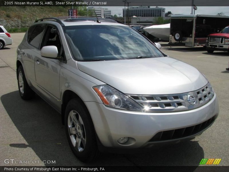 Sheer Silver Metallic / Charcoal 2005 Nissan Murano SL AWD