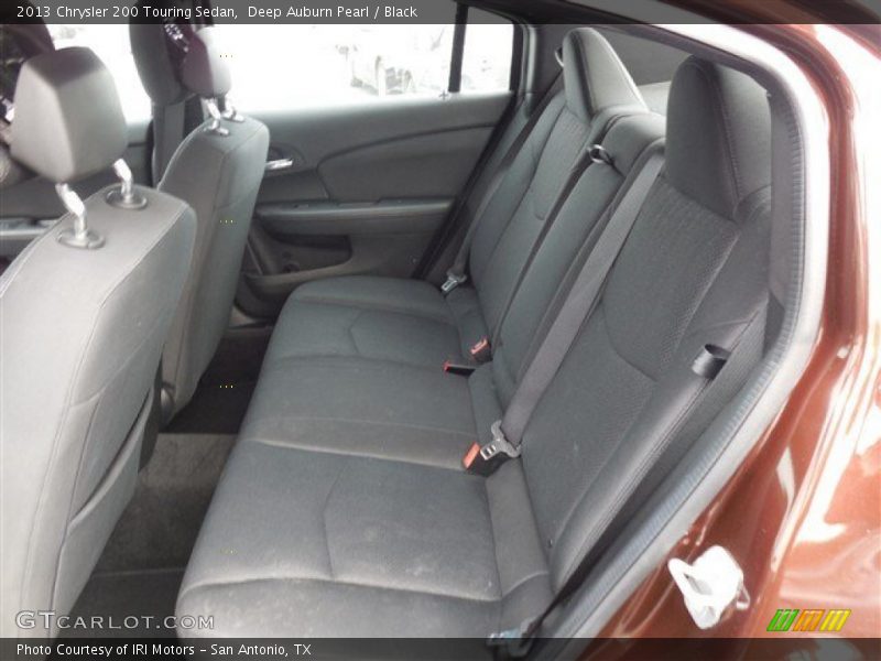 Deep Auburn Pearl / Black 2013 Chrysler 200 Touring Sedan