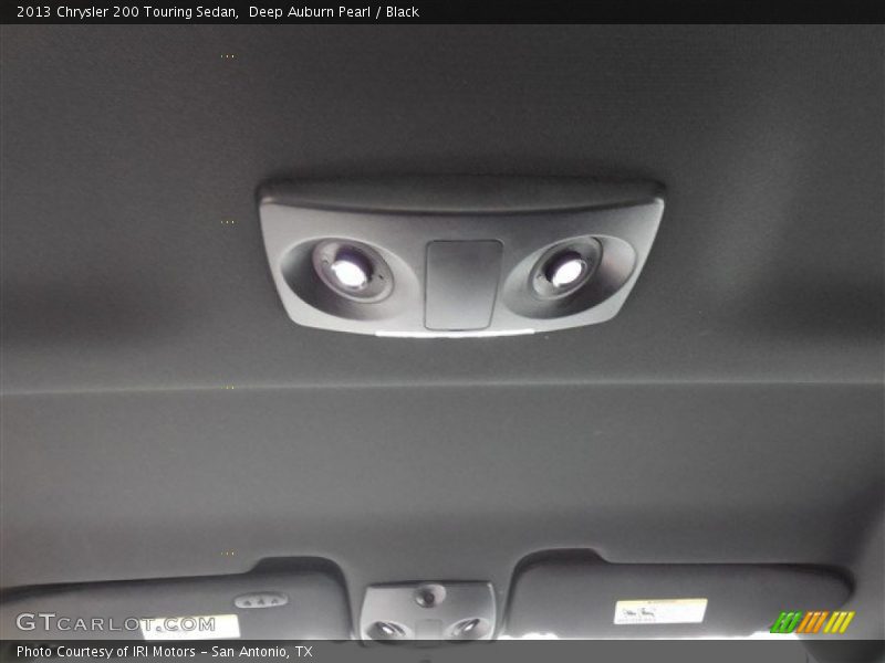 Deep Auburn Pearl / Black 2013 Chrysler 200 Touring Sedan