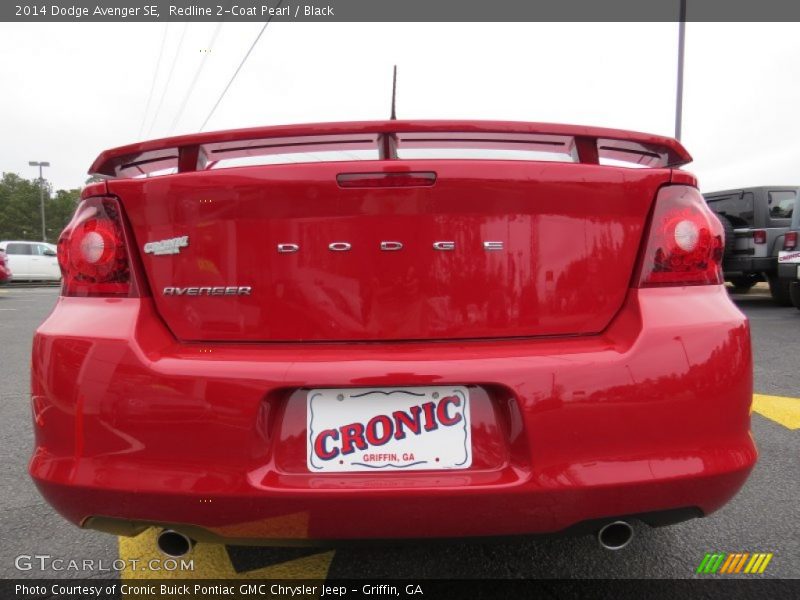 Redline 2-Coat Pearl / Black 2014 Dodge Avenger SE