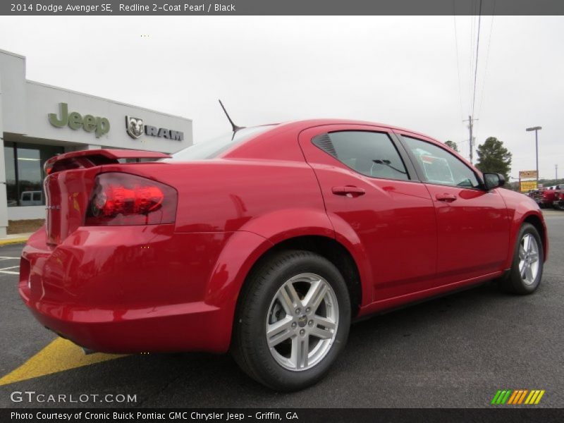 Redline 2-Coat Pearl / Black 2014 Dodge Avenger SE