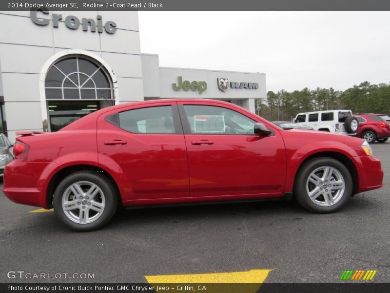 Redline 2-Coat Pearl / Black 2014 Dodge Avenger SE