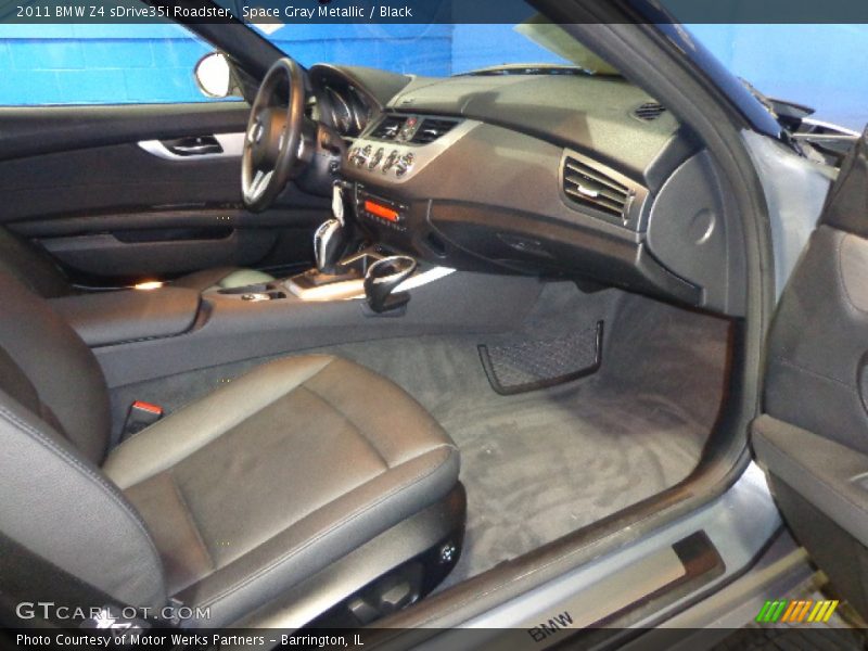 Space Gray Metallic / Black 2011 BMW Z4 sDrive35i Roadster