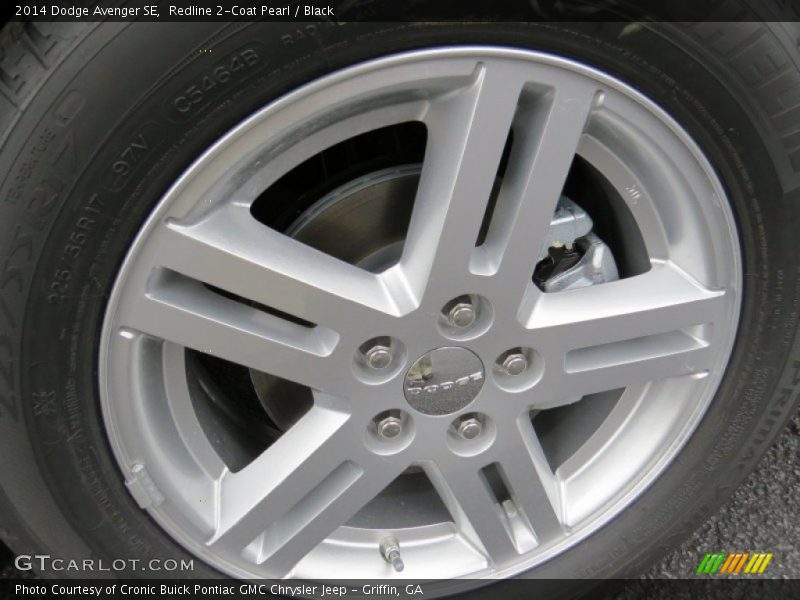 Redline 2-Coat Pearl / Black 2014 Dodge Avenger SE